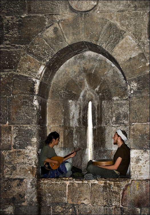Musicians at Yaffa Gate