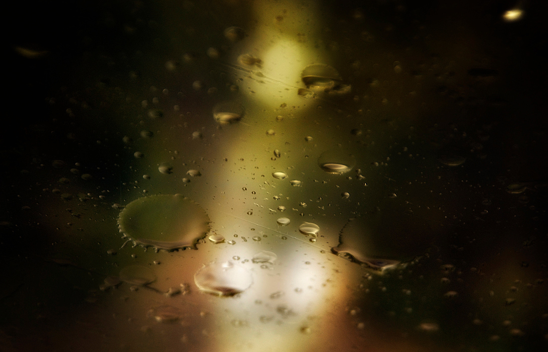 Autumn. Rain. Counter headlights. Autumn. Rain. Counter headlights.