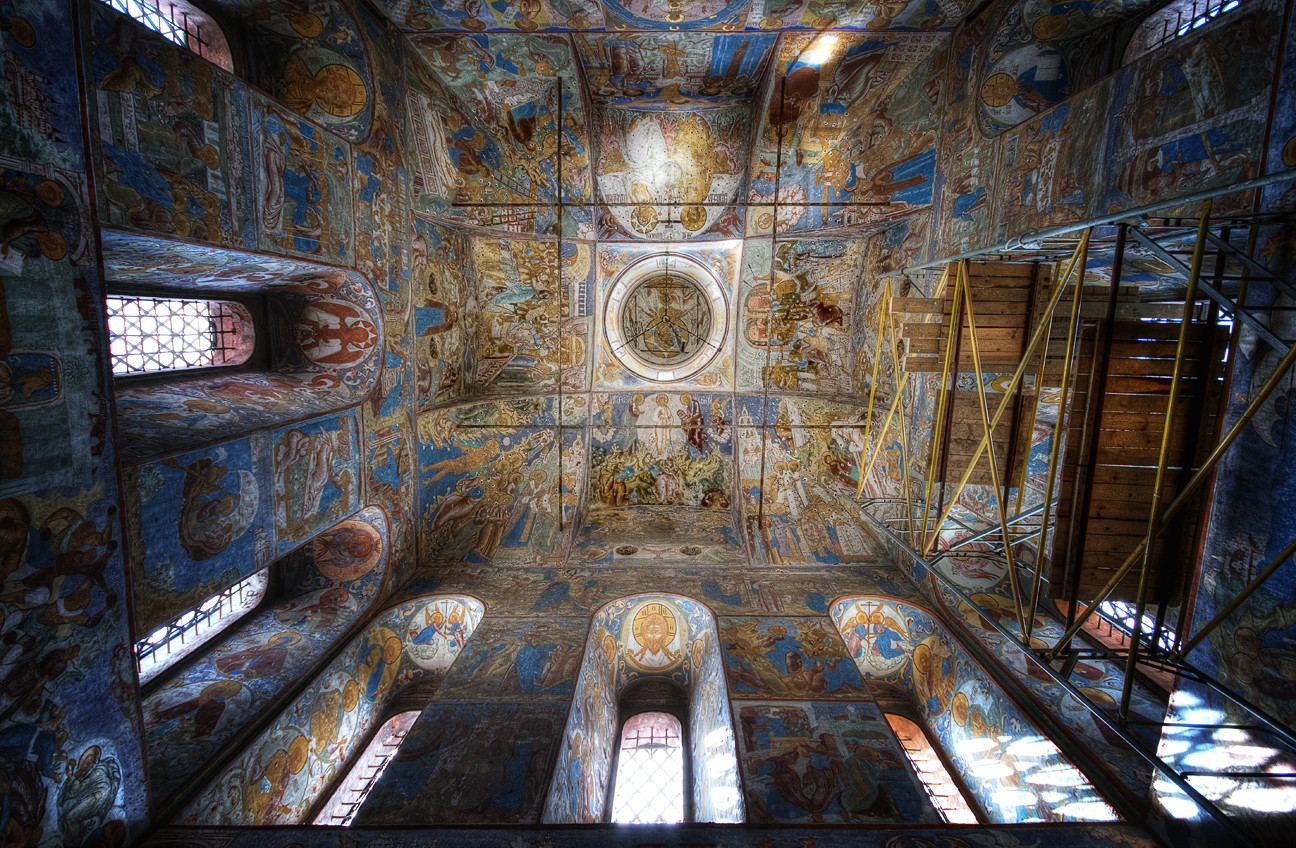 Inside Cathedral of the Nativity